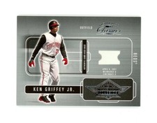 RARE 2002 Classics SP KEN GRIFFEY JR GAME USED BASE PATCH /150! Reds vs Brewers 