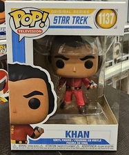 FUNKO POP! TELEVISION: Star Trek - Khan #1137 *Mint* W/Protector