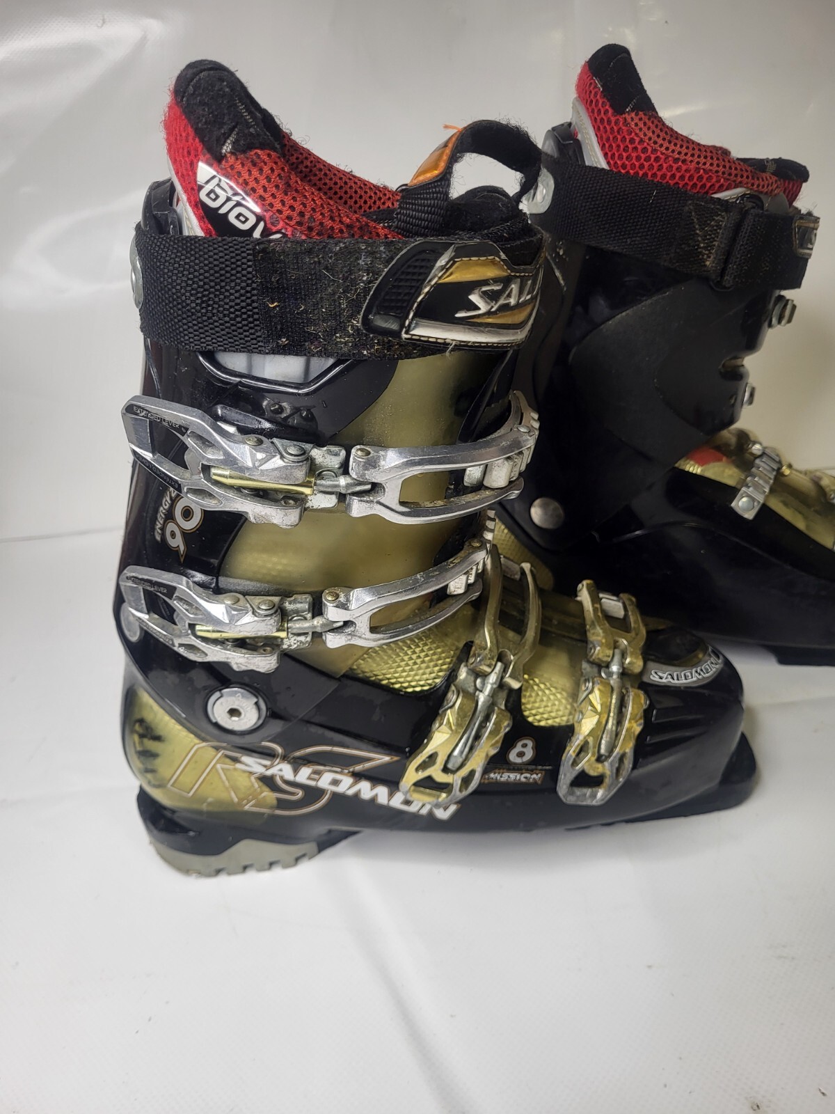 Scarponi da sci Salomon Energizer 90 taglia 26 26 5 UK7 5