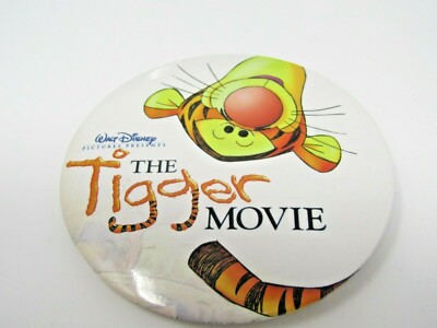 The Tigger Movie Pin Button Disney
