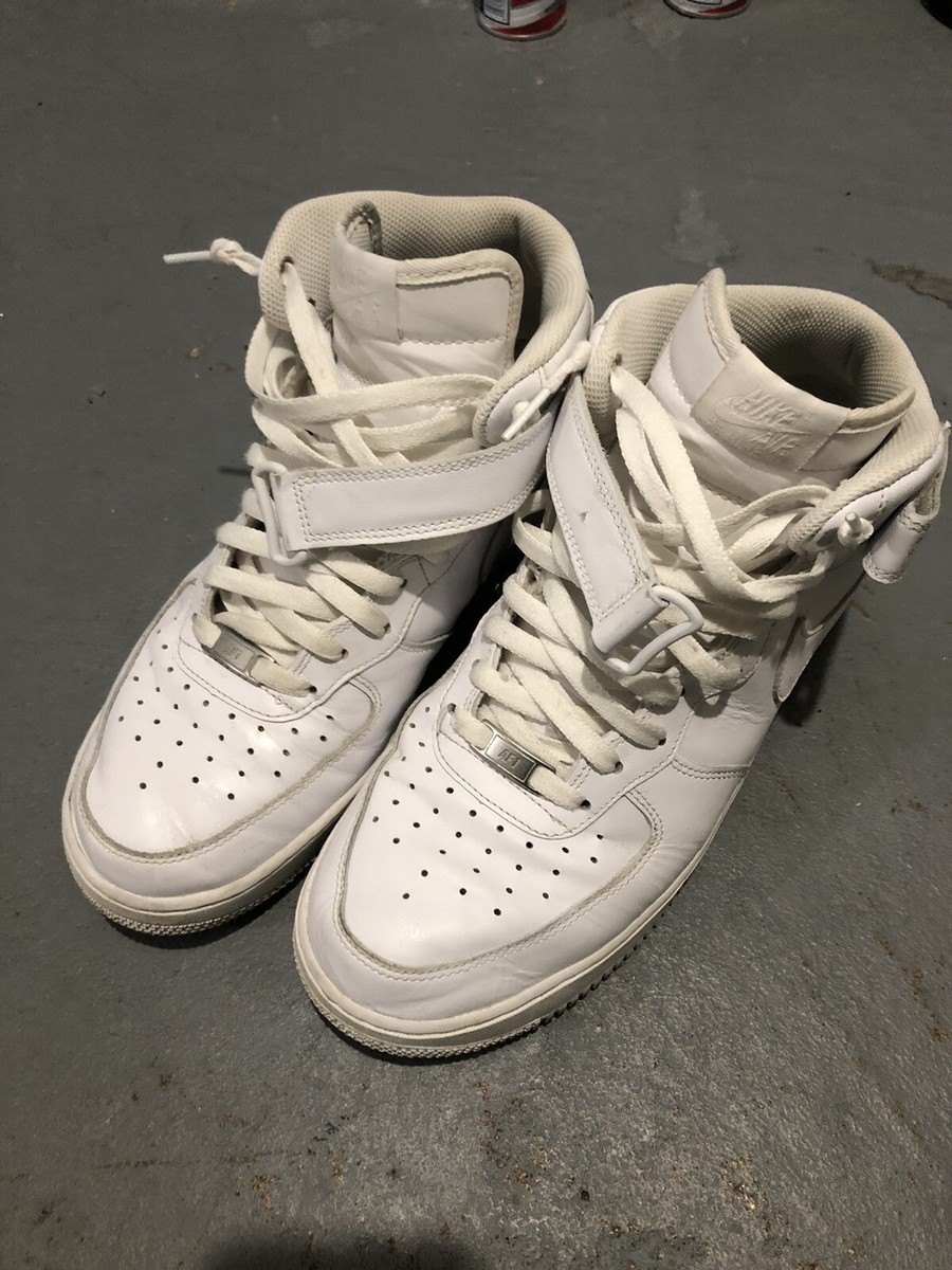 Nike AF1 Air Force Mid Men's Basketball Shoes Size Triple