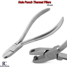 Dental Clear Aligner Hole Punch Pliers Thermal Forming Orthodontic Instruments