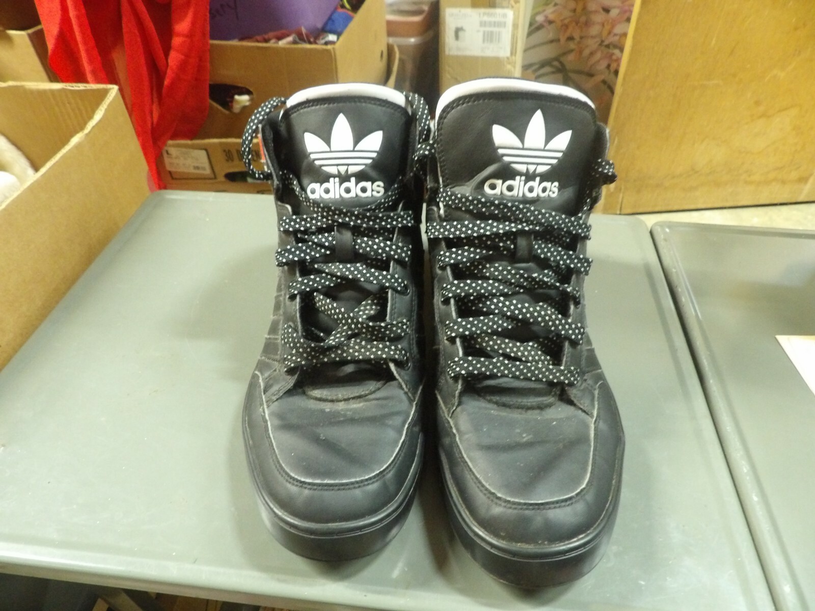 Size 10 - adidas Hard Court High Overbranding for sale online | eBay
