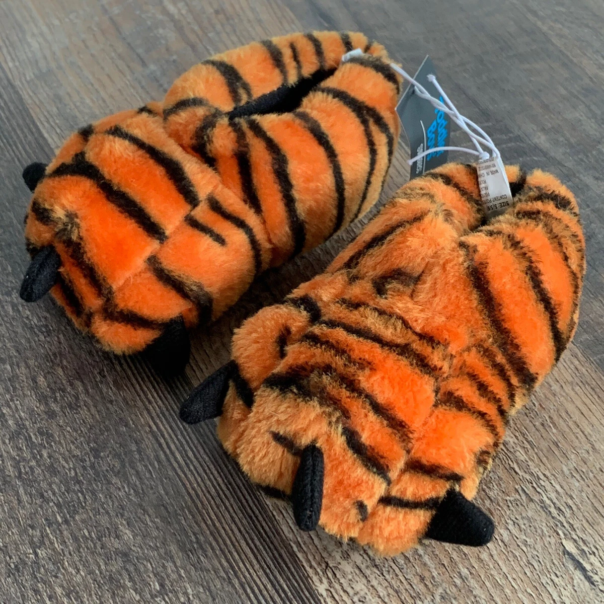 Girls deals tiger slippers