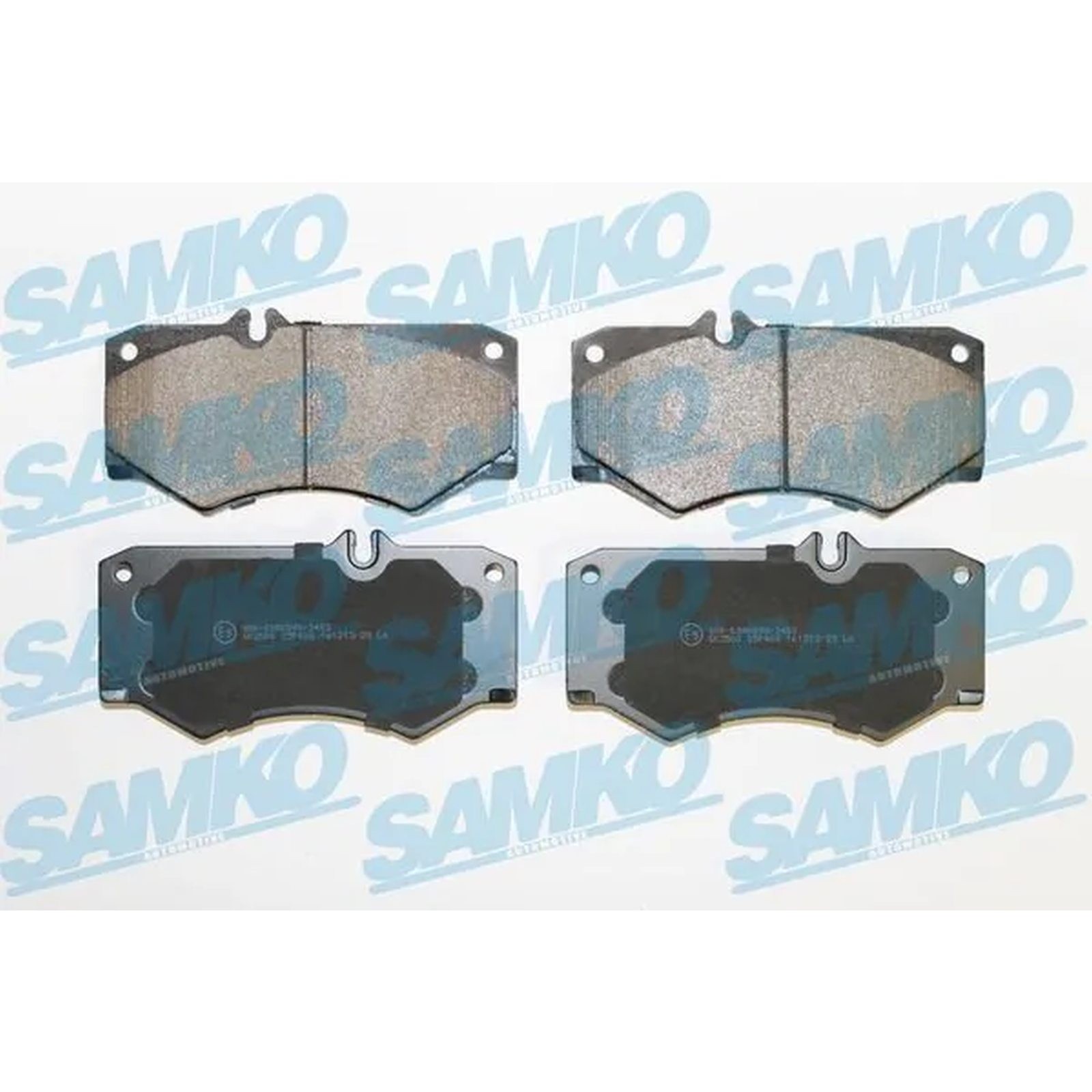 1x ORIGINAL® SAMKO Bremsbelagsatz, Scheibenbremse Vorne für VW LT 28-35 I