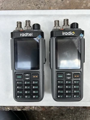 Radtell RT-880/Iradio UV98 2X BNC female to SMA Female adapters