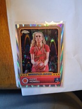 Avery Howell 2024 Topps Chrome McDonald's RayWave Refractor #17 USC All-American