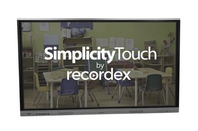 Recordex ST4-750U SimplicityTouch 4 75'' 4K Interactive Flat Panel Display NOS
