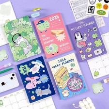 ARDIUM 2026 LUCKY MONTHLY PLANNER/Diary Scheduler Journal Weekly Daily Note Memo