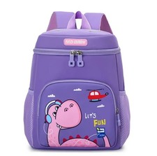 Dino Rucksack Kinder lila Vorschule 3-6 Jahre Kita Mädchen Junge leicht NEU 2025
