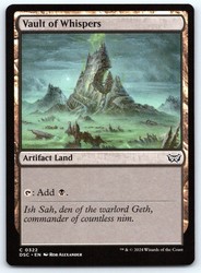 Vault of Whispers 322/423 Commander: Duskmourn: House of Horror Common