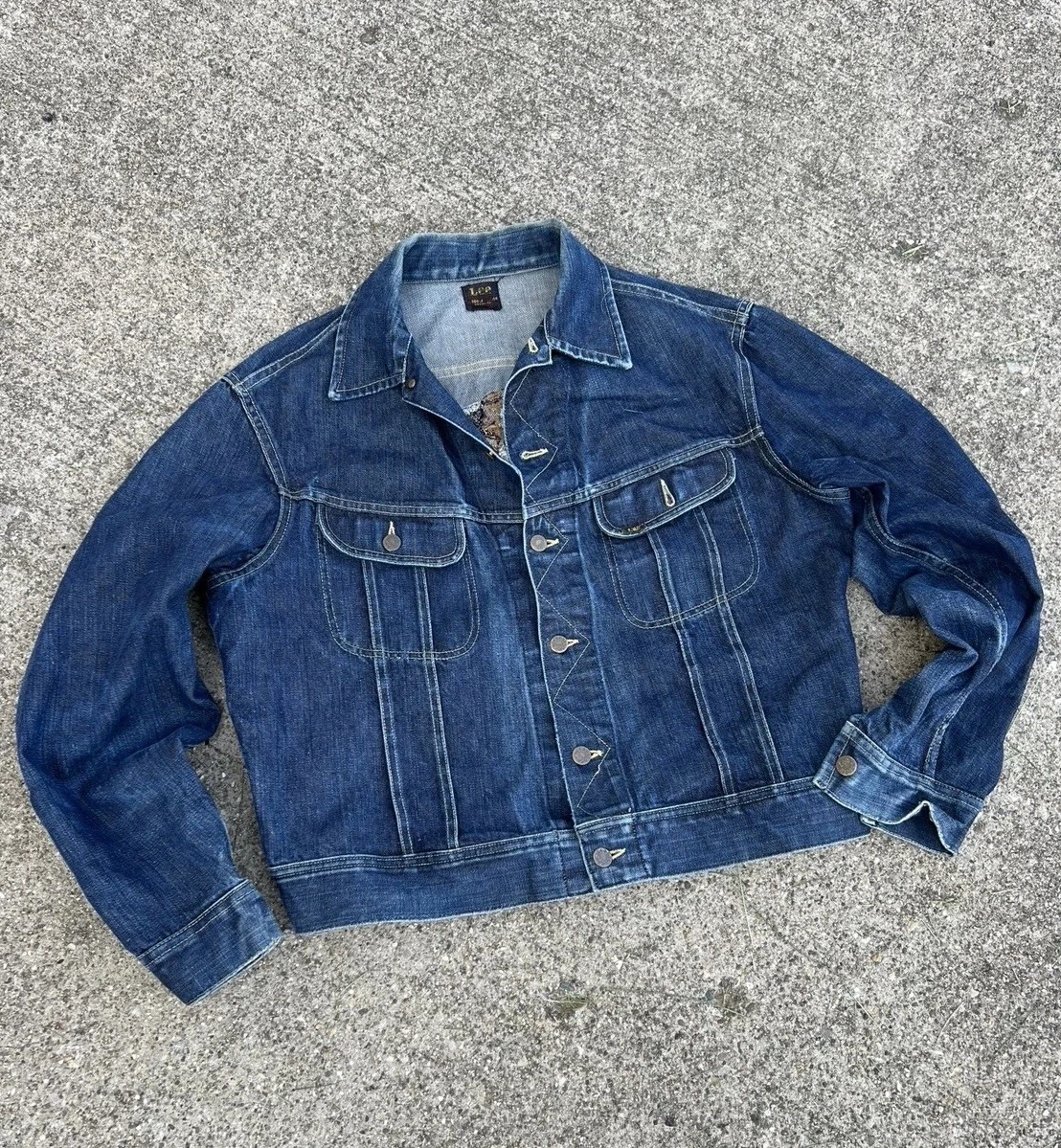 Lee 101 J Jacket In Vintage Outerwear Coats & Jackets For Men for