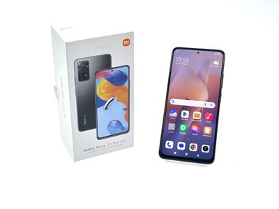 Xiaomi Redmi Note 11 Pro 128GB Graphite Gray Ohne Simlock 108MP AMOLED Dual SIM