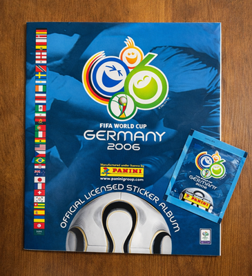 2006 Panini World Cup FIFA Germany Collectors Sticker Album + 1