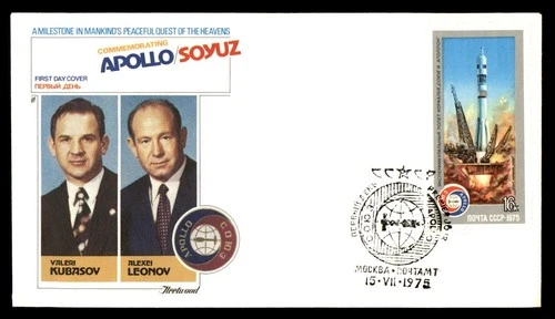 Mayfairstamps Russia FDC 1975 Shuttle Take Off Apollo Soyuz Cosmonauts First Day