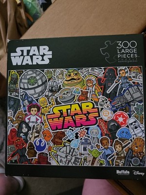 Buffalo Games - Star Wars - Star Wars Sticker Collage - 300 Piece Jigsaw Puzz...