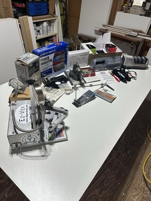 Huge Lot Sharpening Tools Ez Vex Shear Scissor  Bit Knife Sharpener Inverter.