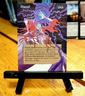Channel - Full Art / Altered - MTG / Magic the Gathering Alter