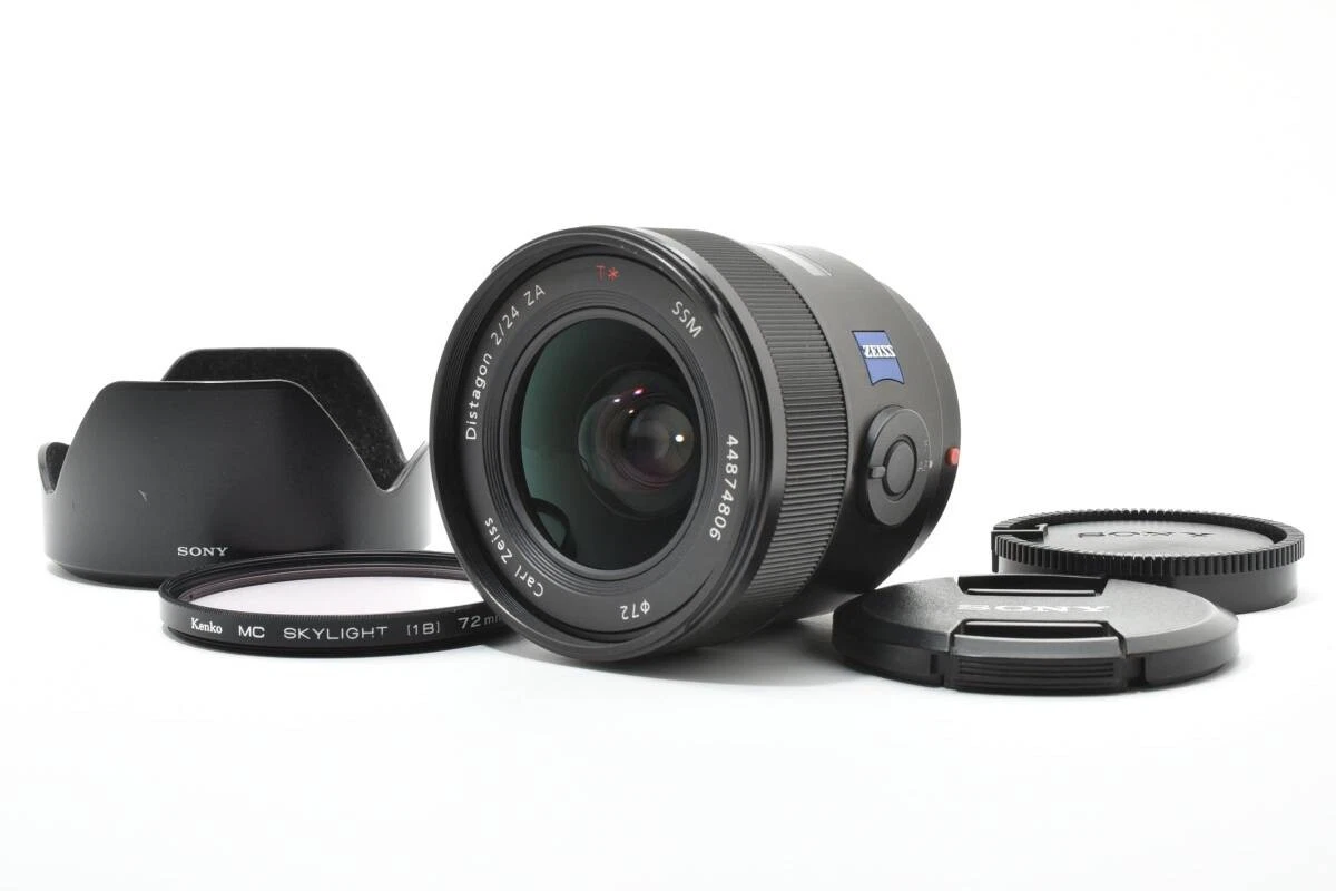 【中古】SAL 24mm f/2.0 Carl Zeiss Distagon T* SSM Telephoto Lens For Alpha &amp; Minolta Maxxum SLR Cameras - Internat Sony Distagon T* 24mm f/2 ZA SSM Lens| SAL24F20Z