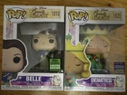 Funko Pop Disney Beauty and the Beast Belle & Enchantress 2021 Convention Lot