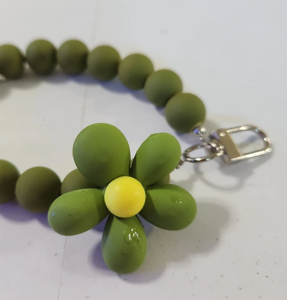 Bolso Daisy Flower Años 60 Ambiente Dije Llavero Playa Bolso Libro Foto 2 de 3