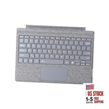 Type Cover for Microsoft Surface Pro 7 / Pro 7/6 / 5/4 / 3, 12.3 inch, Ash