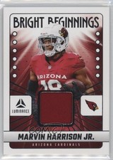 2025 Panini Luminance Bright Beginnings Marvin Harrison Jr #BB-MHJ 19l7