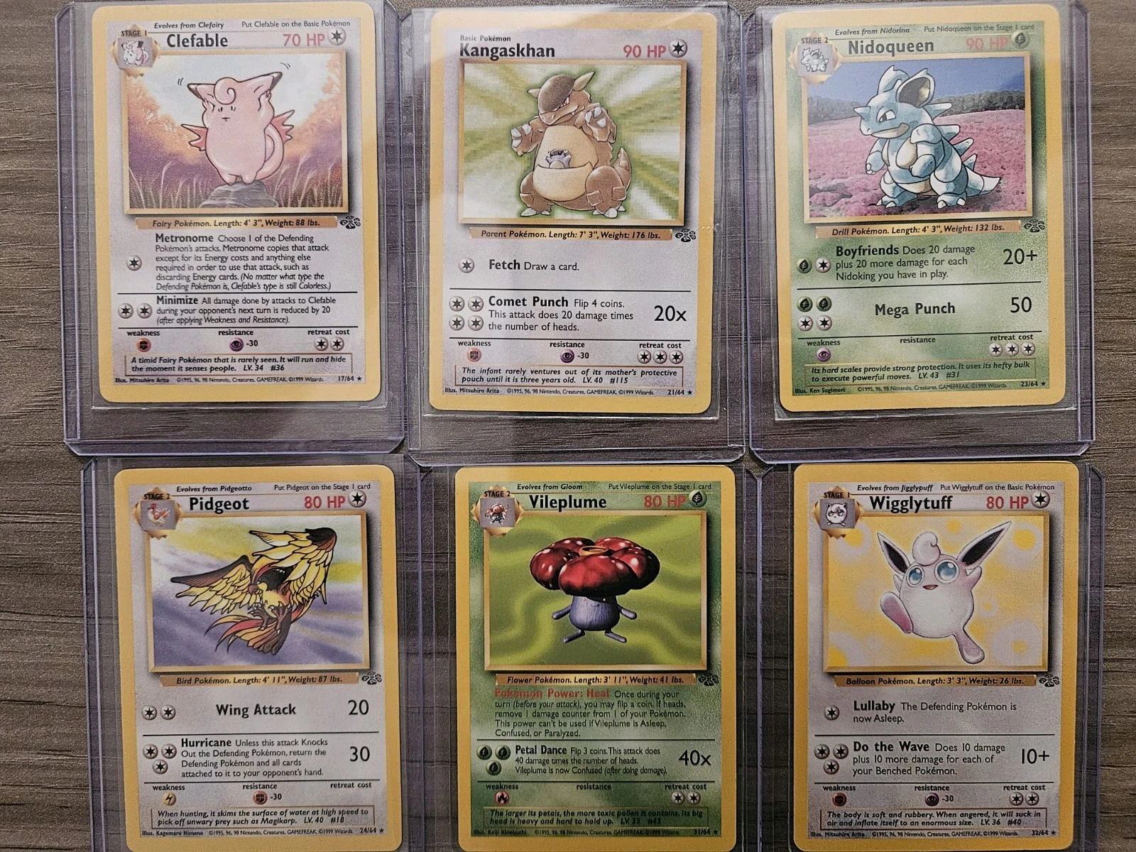 Pokemon Jungle Collection 37 Unique Cards