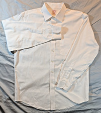 Brooks Brothers Button Down Mens White Regular Fit Non-Iron Shirt Size 16.5-4/5