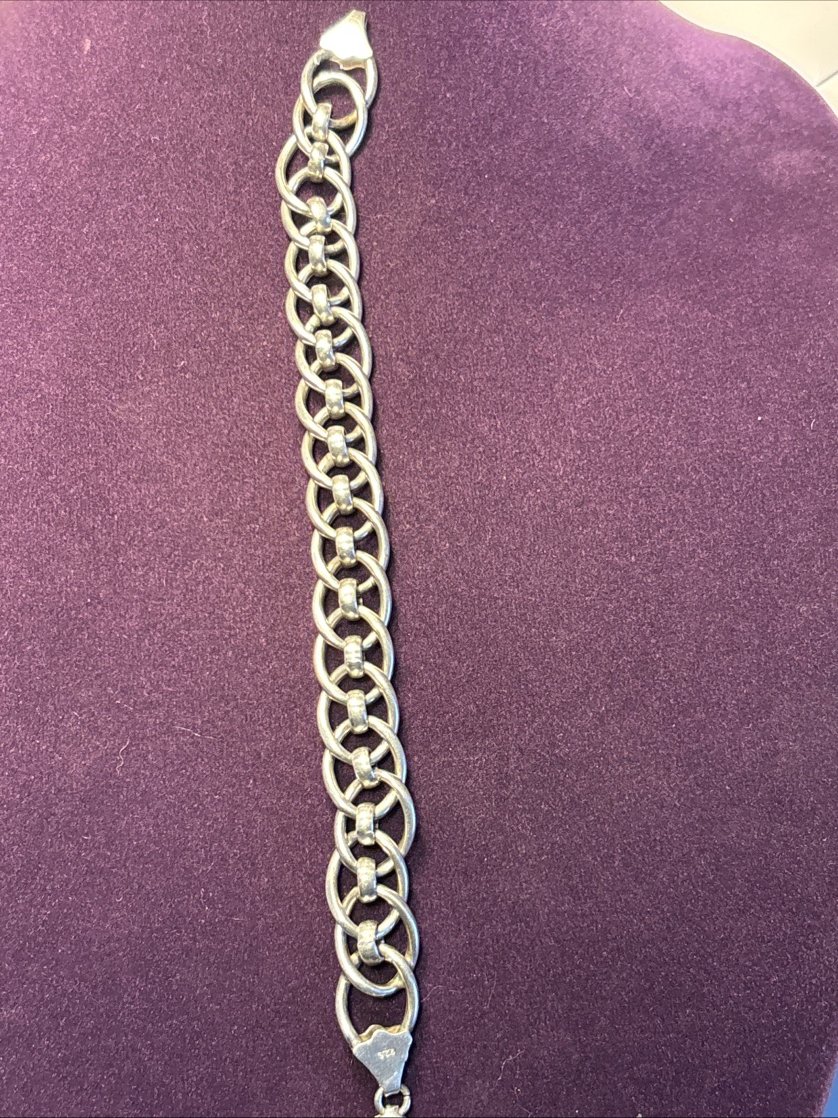 Solid Sterling Silver 925 Unique Polished Fancy L… - image 4