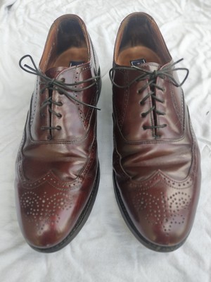Bostonian Men\'s Burgundy Leather Wingtip Oxfords s-l400.jpg main image 4