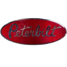 Peterbilt Factory Nameplate Hood Emblem | 20-19280