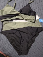 "New" high waisted bikini set