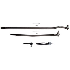 4pcs Front Inner Outer Tie Rod End For 1998-1999 Dodge Ram 2500 3500