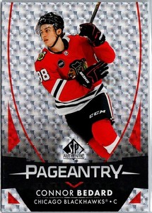 2023-24 SP Authentic Pageantry Connor Bedard #P-61