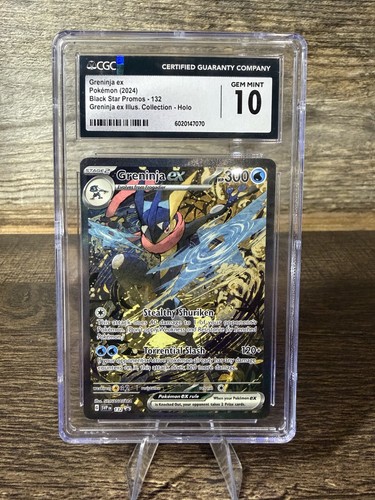 Greninja ex graded CGC 10 for sale on eBay