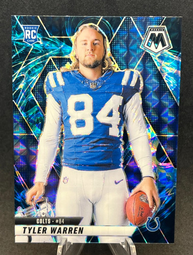 Tyler Warren - 2025 Mosaic Football Genesis SSP Variation Case Hit Rookie COLTS