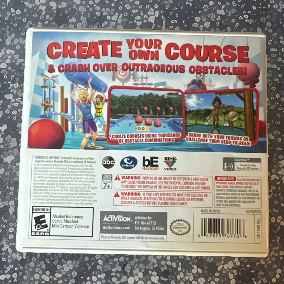 WIPEOUT CREATE & CRASH NINTENDO 3DS  - Image 2 of 3