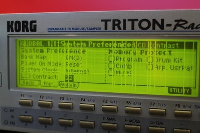 USED Korg Triton Rack Expandable Hi Module Sampler Synthesizer