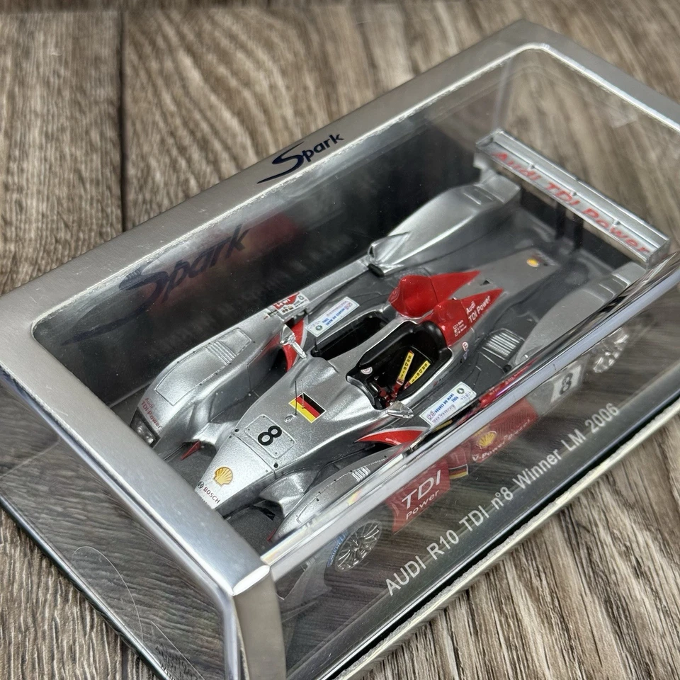 Model Minimax Auto Spark 1/43 Audi R10 TDI #8 Winner Le Mans 2006 , M.Werner - Image 4 of 4