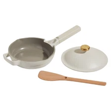 Our Place Mini Always Pan Limited Edition Gold Knob 3-Pc Set Cream 8.5” Spatula