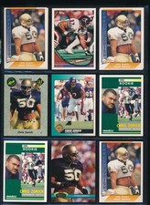Lot (11) 1991 Score Classic Pinnacle Chris Zorich #68t 46 284 541 290 19 (GK126)