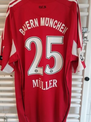 CL Finale 2010 FC Bayern Trikot Müller xxl 