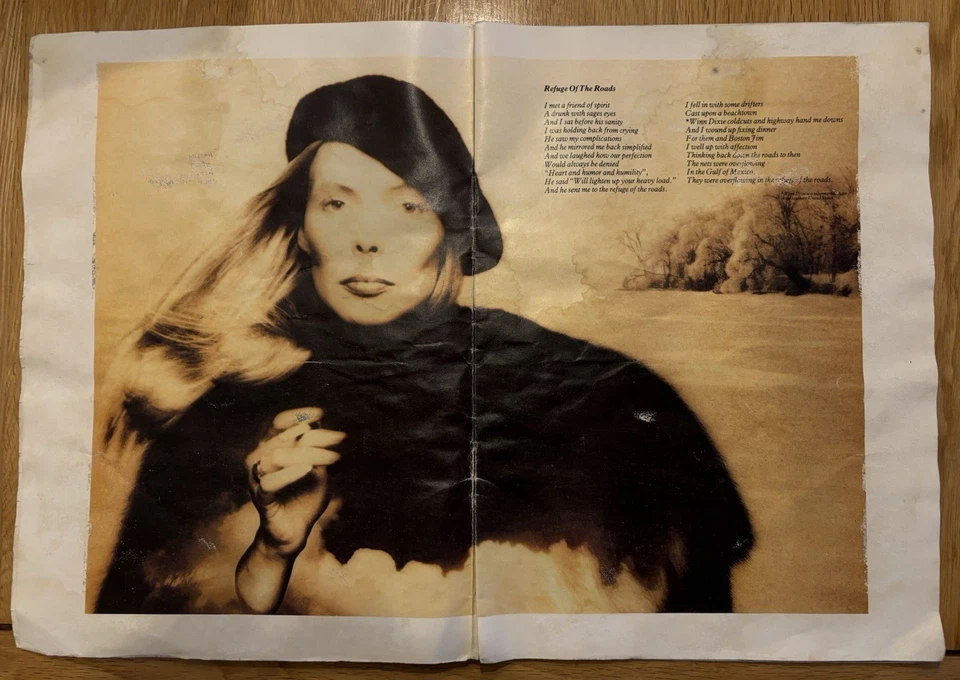 Joni Mitchell Official 1983 Tour Guide - Wild Things Run Fast - Autographed - Image 3 of 4