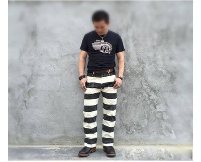 50〜60s HBT prisoner pants vintage REAL vintage prisoner pants