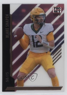 2024 Leaf Pro Set Pure Bronze Spectrum 58/75 Blake Shapen #12 8d2