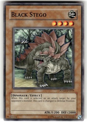 Black Stego POTD-EN019 Power of the Duelist Yu-Gi-Oh Unlimited NM