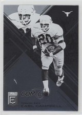 2017 Panini Elite Draft Picks Earl Campbell #32 HOF 1md