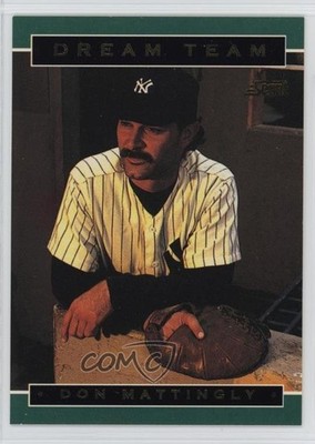1994 Score Dream Team Don Mattingly #3 0ju0