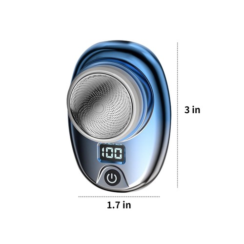 Mini Shaver Portable, Micro Wet and Dry Men's Beard Shaver USB Rechargeable W... - Picture 2 of 6